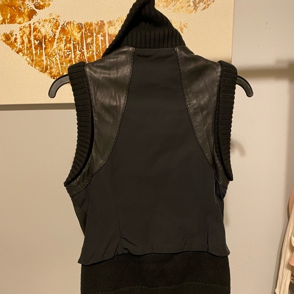 BCBG MaxAzria Leather Vest - Picture 5 of 6